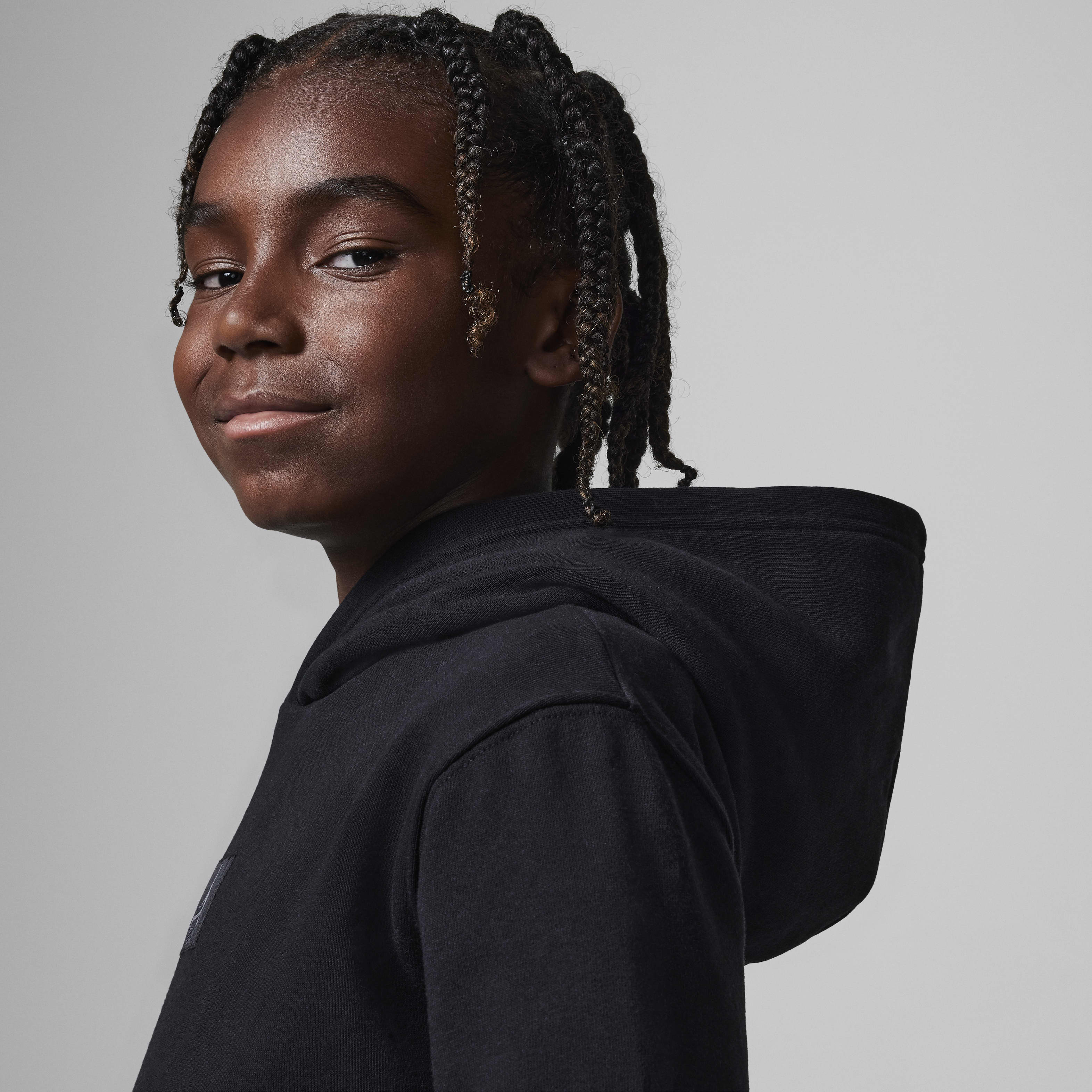 Nike Jordan MJ Flight Older Kids Fleece Pullover Hoodie King s Cross
